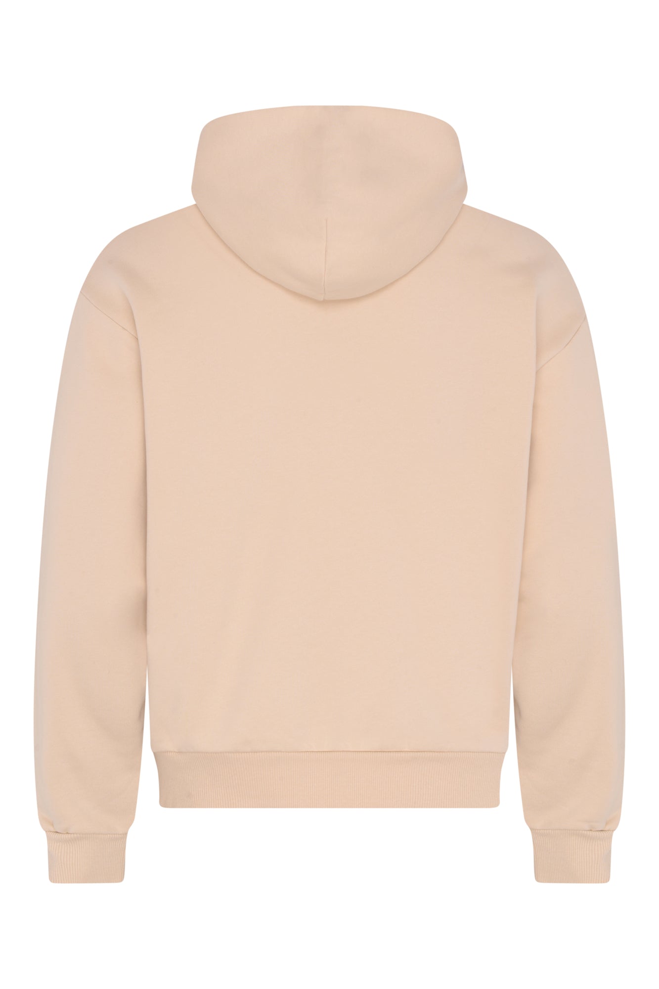 DR LLAVELLE BEIGE EMBROIDERED HOODIE