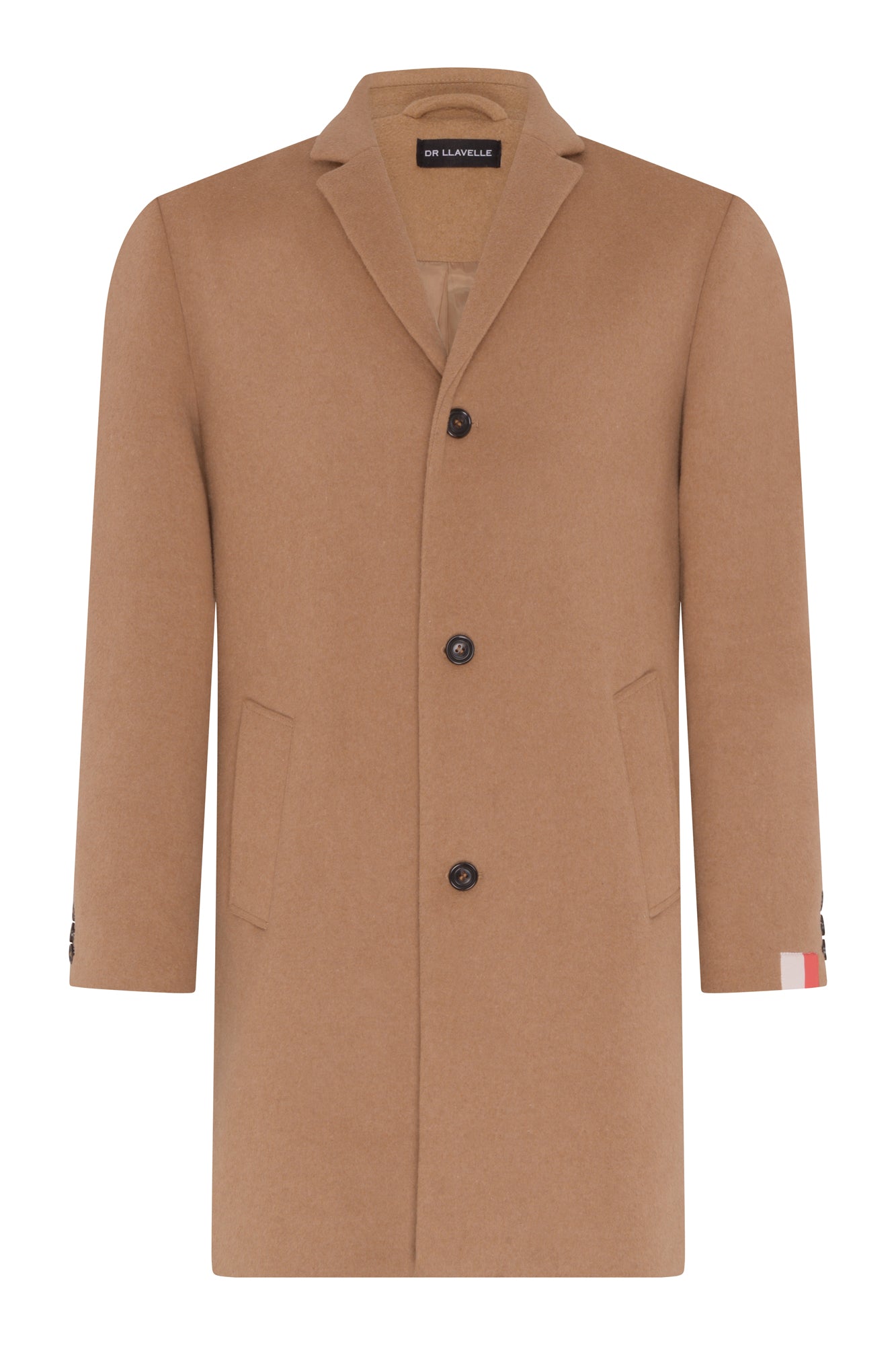 DR LLAVELLE TAILORED KNITTED COAT