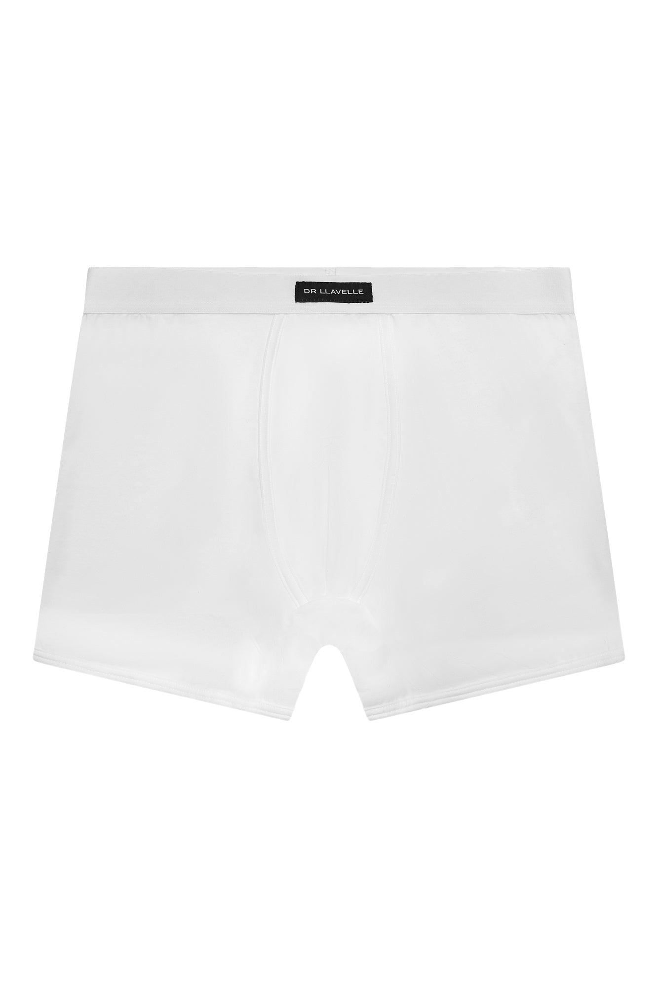 DR LLAVELLE WHITE JERSEY SIGNATURE BOXER BRIEFS