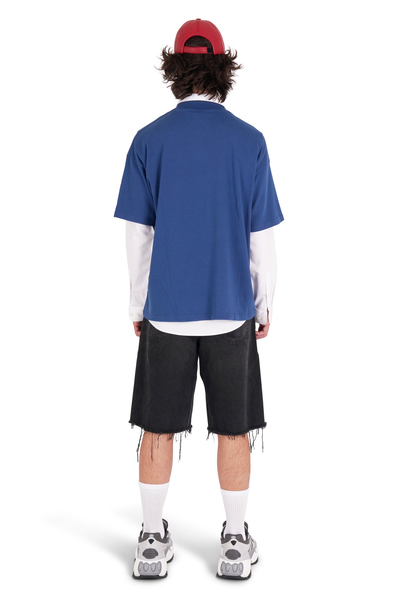 DR LLAVELLE LAYERED BLUE T-SHIRT