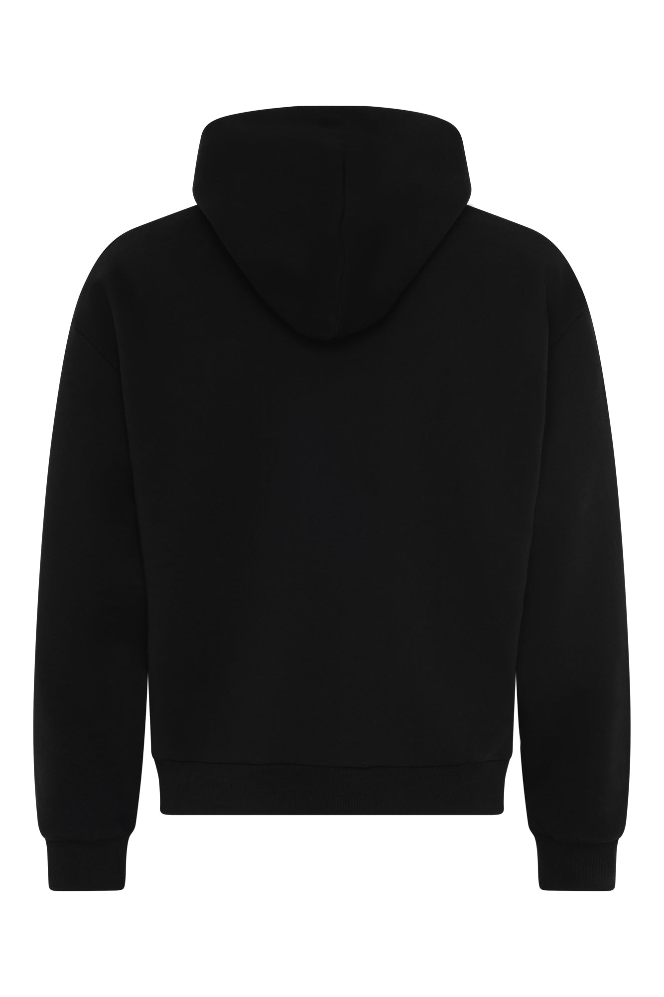 DR LLAVELLE BLACK EMBROIDERED HOODIE