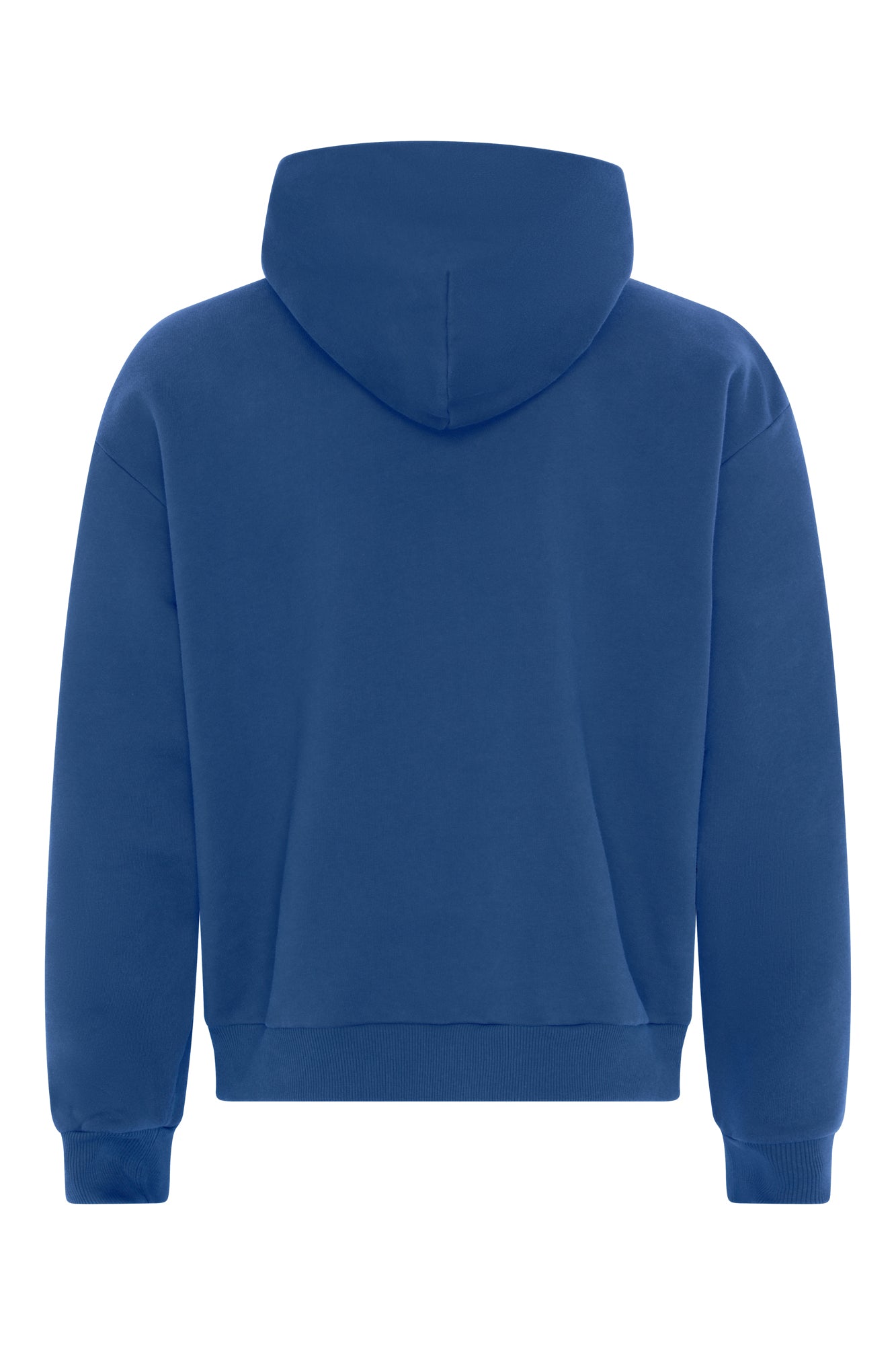 DR LLAVELLE BLUE EMBROIDERED HOODIE